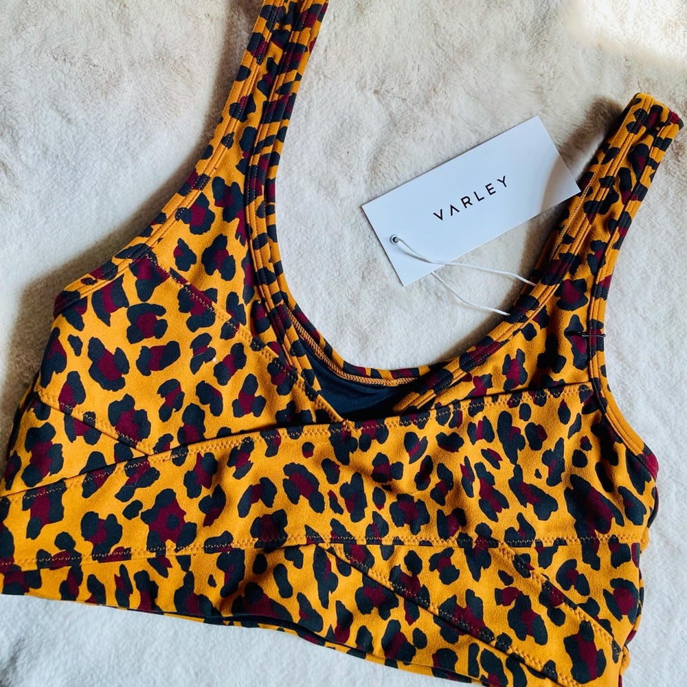 Varley Kellum Small Cheetah Sport’s Bra